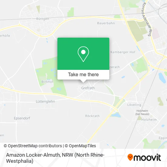 Карта Amazon Locker-Almuth
