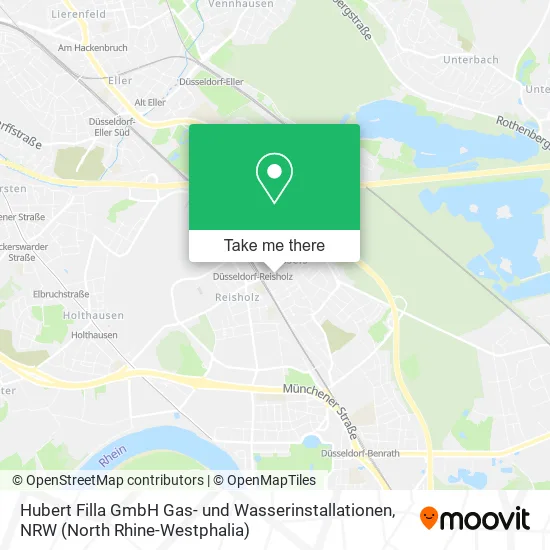 Карта Hubert Filla GmbH Gas- und Wasserinstallationen