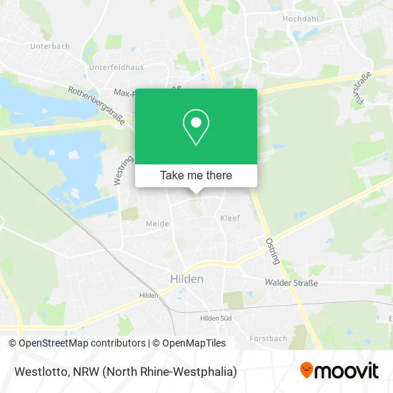 Westlotto map