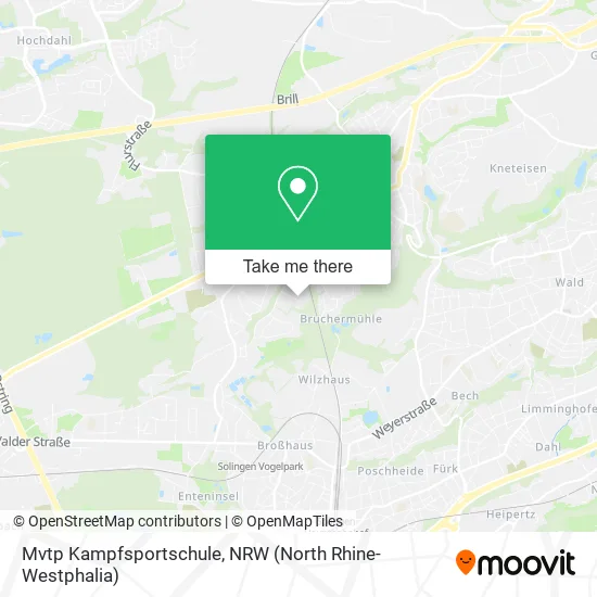 Mvtp Kampfsportschule map