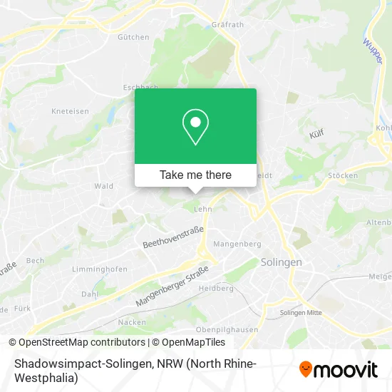 Карта Shadowsimpact-Solingen