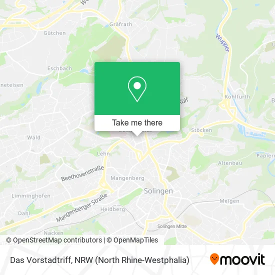 Карта Das Vorstadtriff