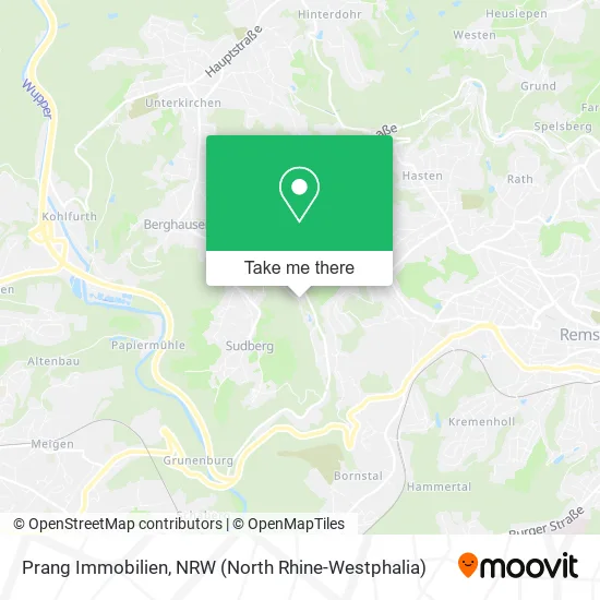 Карта Prang Immobilien