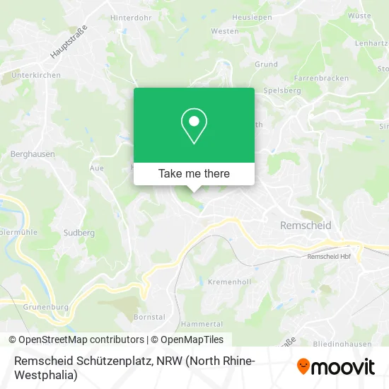 Карта Remscheid Schützenplatz