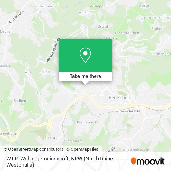 W.I.R. Wählergemeinschaft map