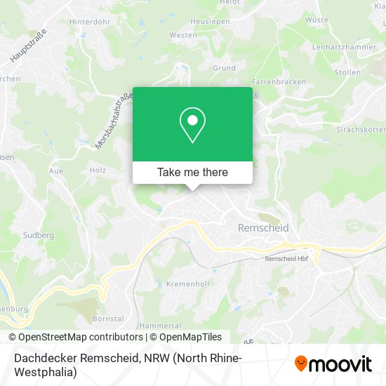 Dachdecker Remscheid map