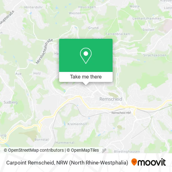 Карта Carpoint Remscheid