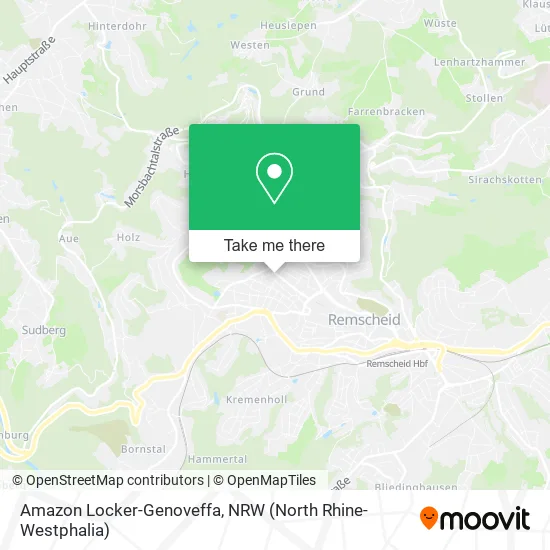 Карта Amazon Locker-Genoveffa