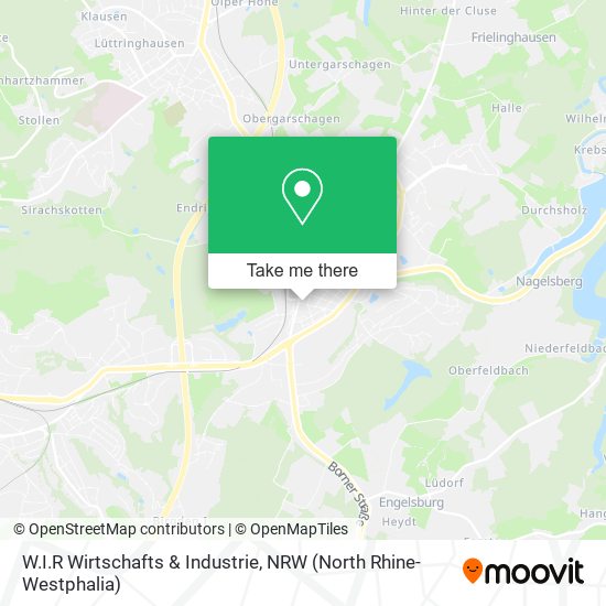 W.I.R Wirtschafts & Industrie map