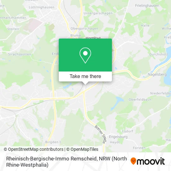 Карта Rheinisch-Bergische-Immo Remscheid