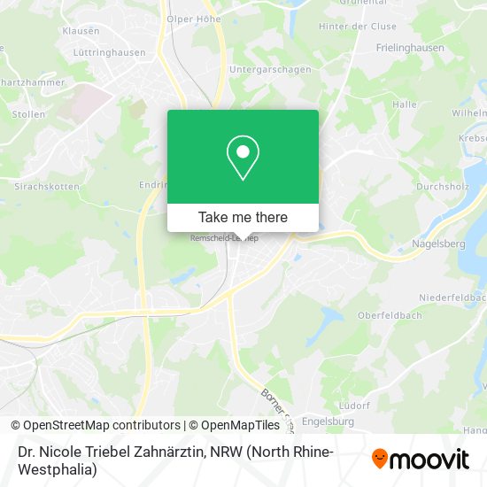 Dr. Nicole Triebel Zahnärztin map