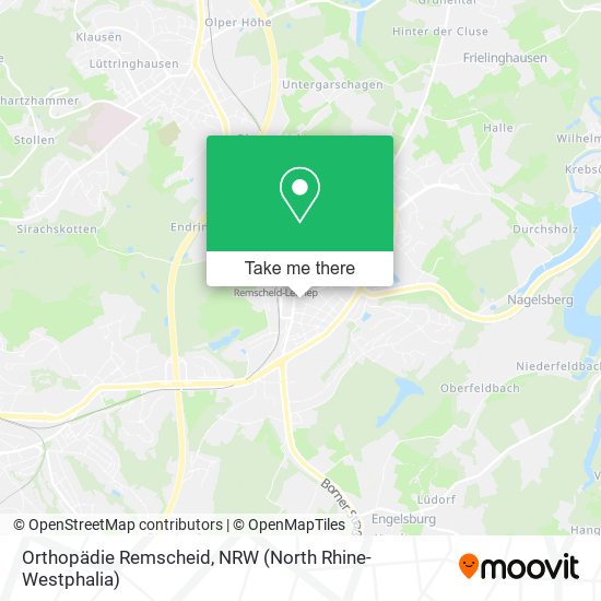 Карта Orthopädie Remscheid