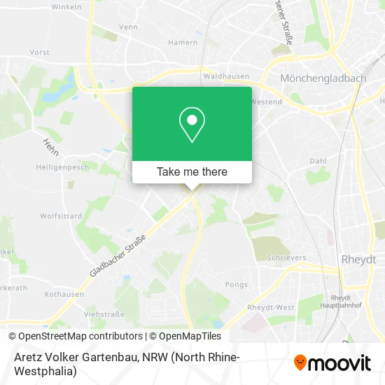 Карта Aretz Volker Gartenbau