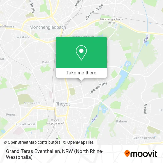 Карта Grand Teras Eventhallen