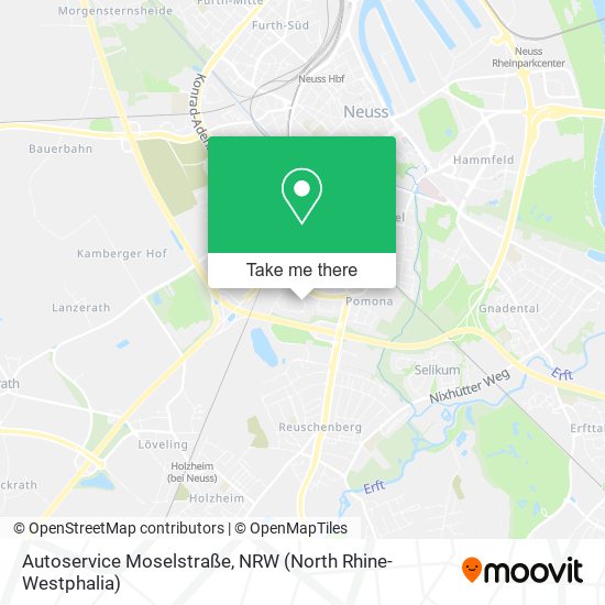 Autoservice Moselstraße map