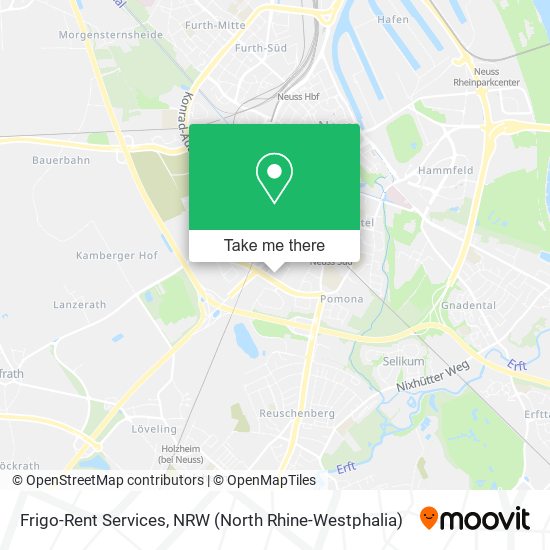 Frigo-Rent Services map