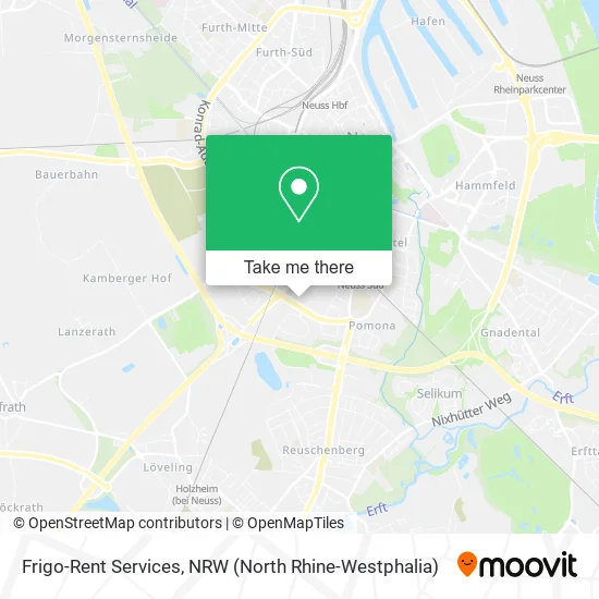 Карта Frigo-Rent Services