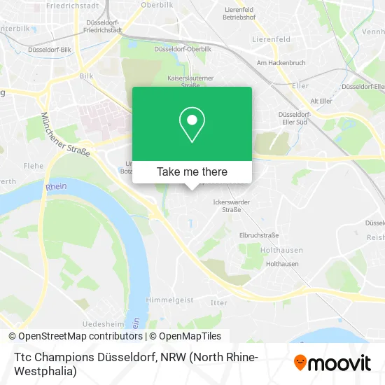 Ttc Champions Düsseldorf map