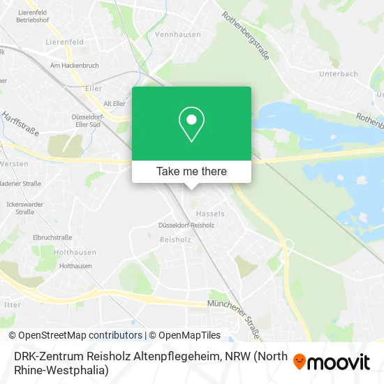 Карта DRK-Zentrum Reisholz Altenpflegeheim
