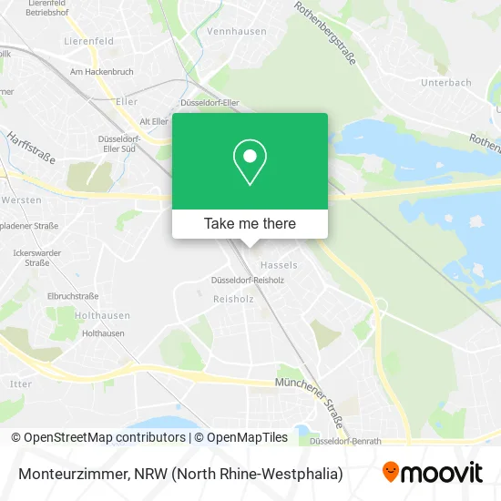 Карта Monteurzimmer