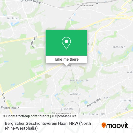 Bergischer Geschichtsverein Haan map