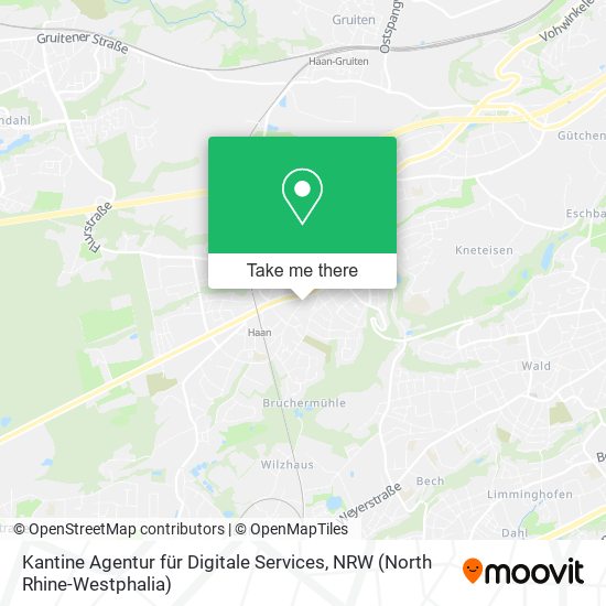Kantine Agentur für Digitale Services map
