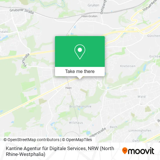 Карта Kantine Agentur für Digitale Services