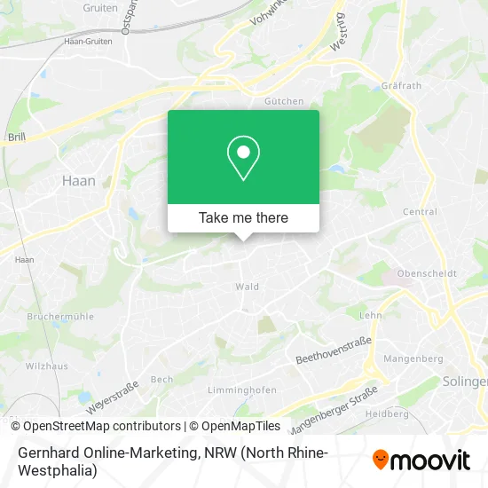 Карта Gernhard Online-Marketing
