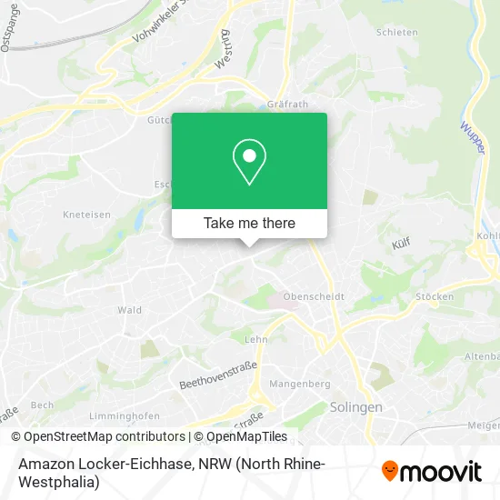 Карта Amazon Locker-Eichhase