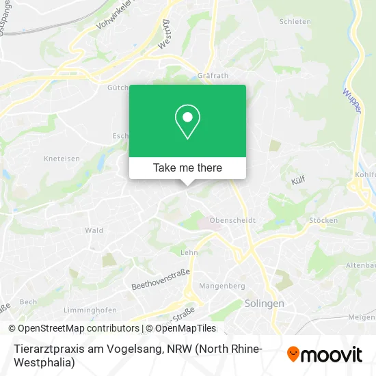 Карта Tierarztpraxis am Vogelsang