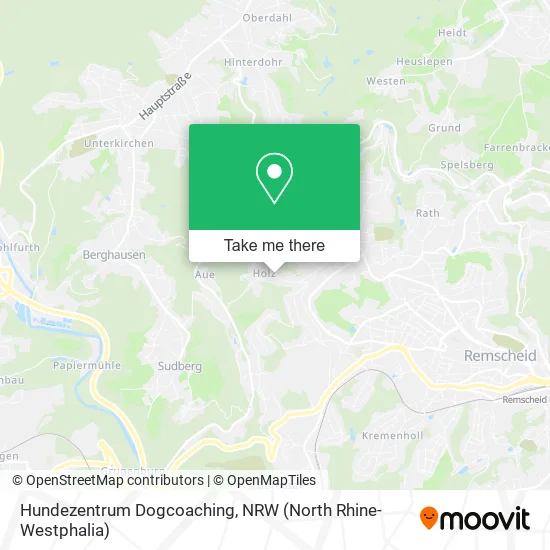 Карта Hundezentrum Dogcoaching