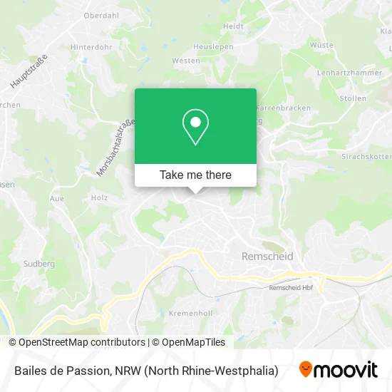 Bailes de Passion map