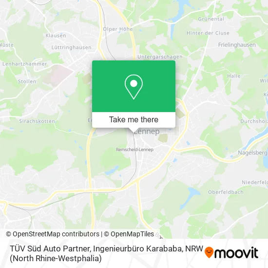 TÜV Süd Auto Partner, Ingenieurbüro Karababa map