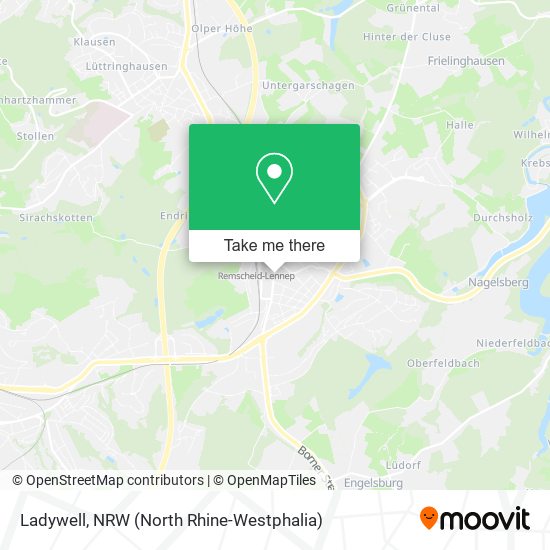 Карта Ladywell