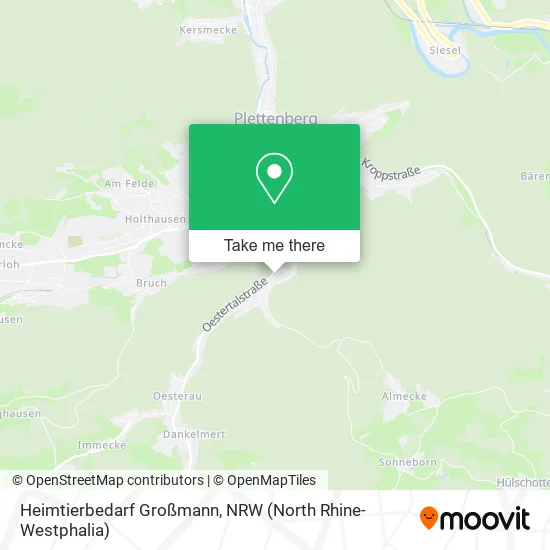 Карта Heimtierbedarf Großmann