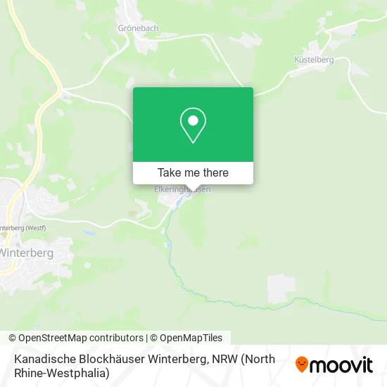 Карта Kanadische Blockhäuser Winterberg
