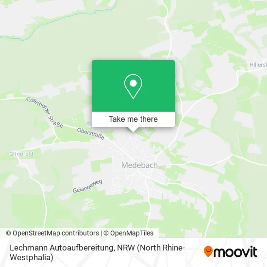 Карта Lechmann Autoaufbereitung