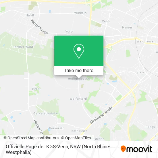 Offizielle Page der KGS-Venn map