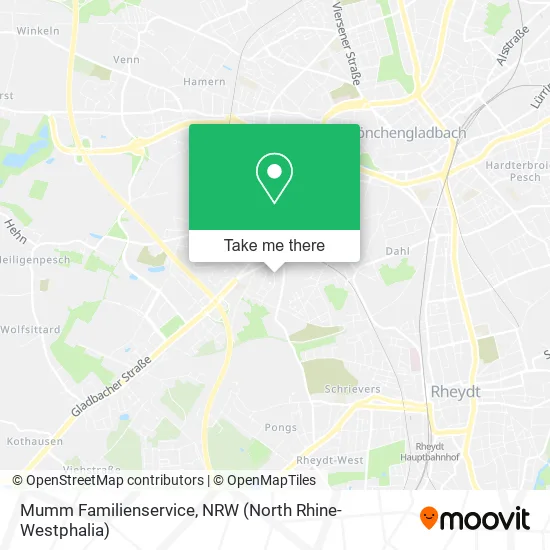 Карта Mumm Familienservice