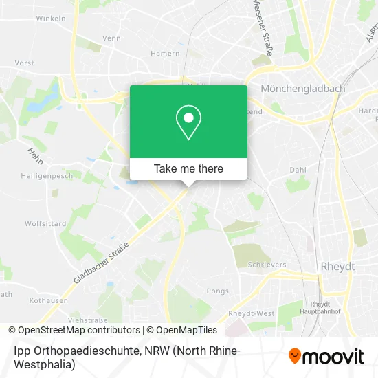 Карта Ipp Orthopaedieschuhte