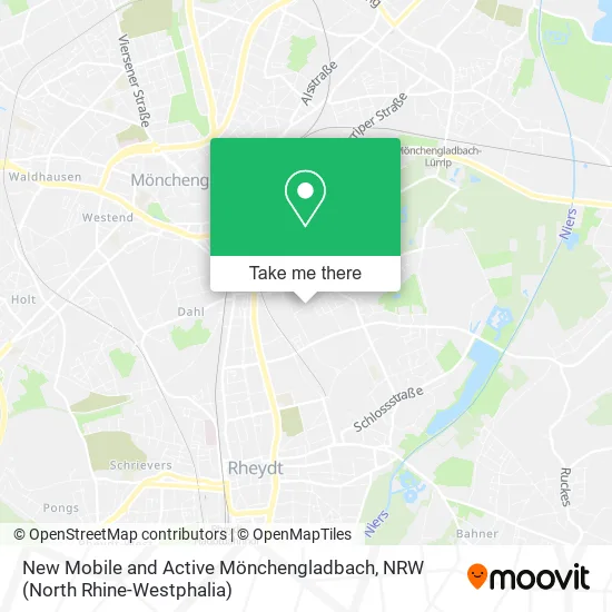 Карта New Mobile and Active Mönchengladbach