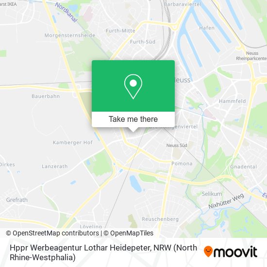Hppr Werbeagentur Lothar Heidepeter map