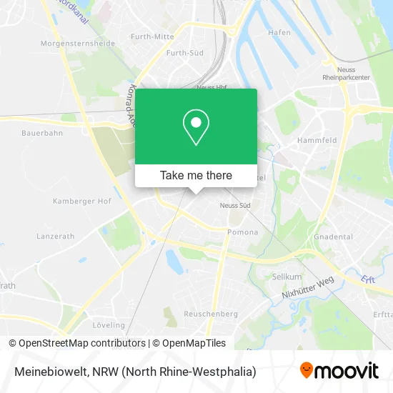 Карта Meinebiowelt