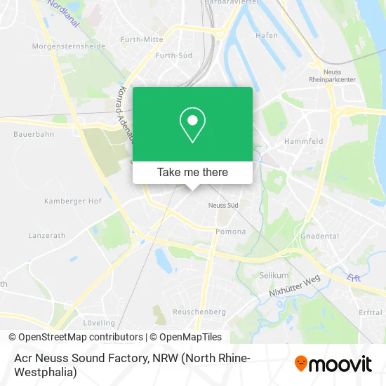 Карта Acr Neuss Sound Factory