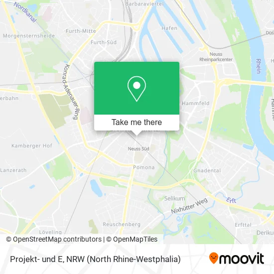 Карта Projekt- und E