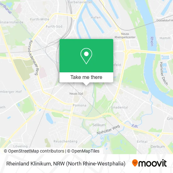Rheinland Klinikum map