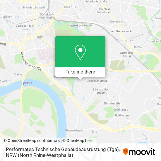 Performatec Technische Gebäudeausrüstung (Tga) map