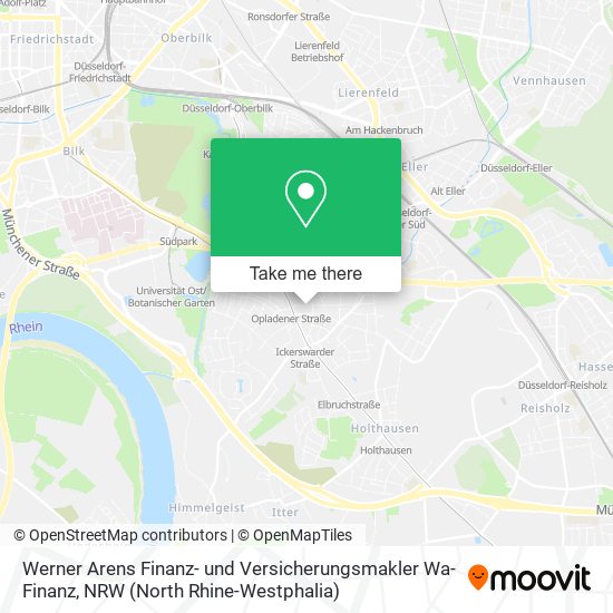 Werner Arens Finanz- und Versicherungsmakler Wa-Finanz map