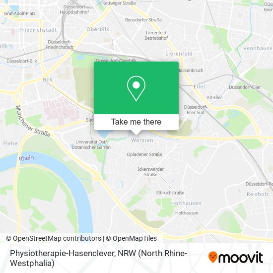 Карта Physiotherapie-Hasenclever