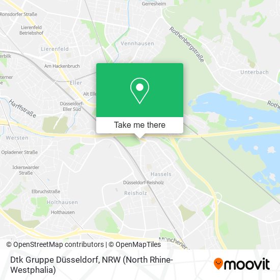 Dtk Gruppe Düsseldorf map